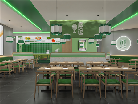 快餐店設(shè)計(jì)中如何通過燈光營(yíng)造用餐環(huán)境